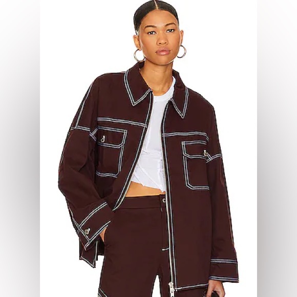 By.Dyln Jackets & Blazers - Final price By.Dyln Vaeda Jacket in plum NWOT M